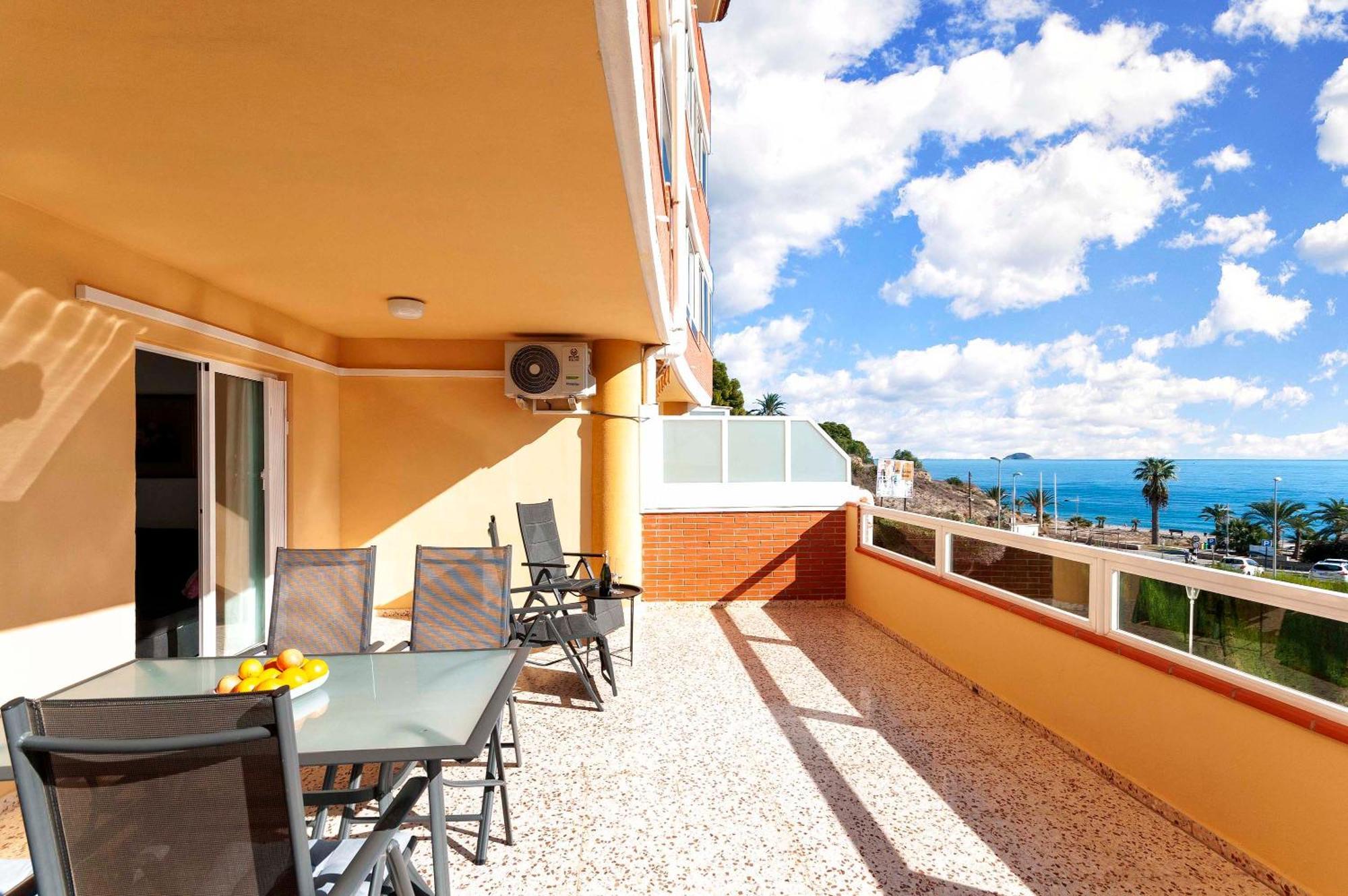 Primera Linea, Gran Terraza, Maravillosas Vistas, Alto Standing Вильяхойоса Экстерьер фото