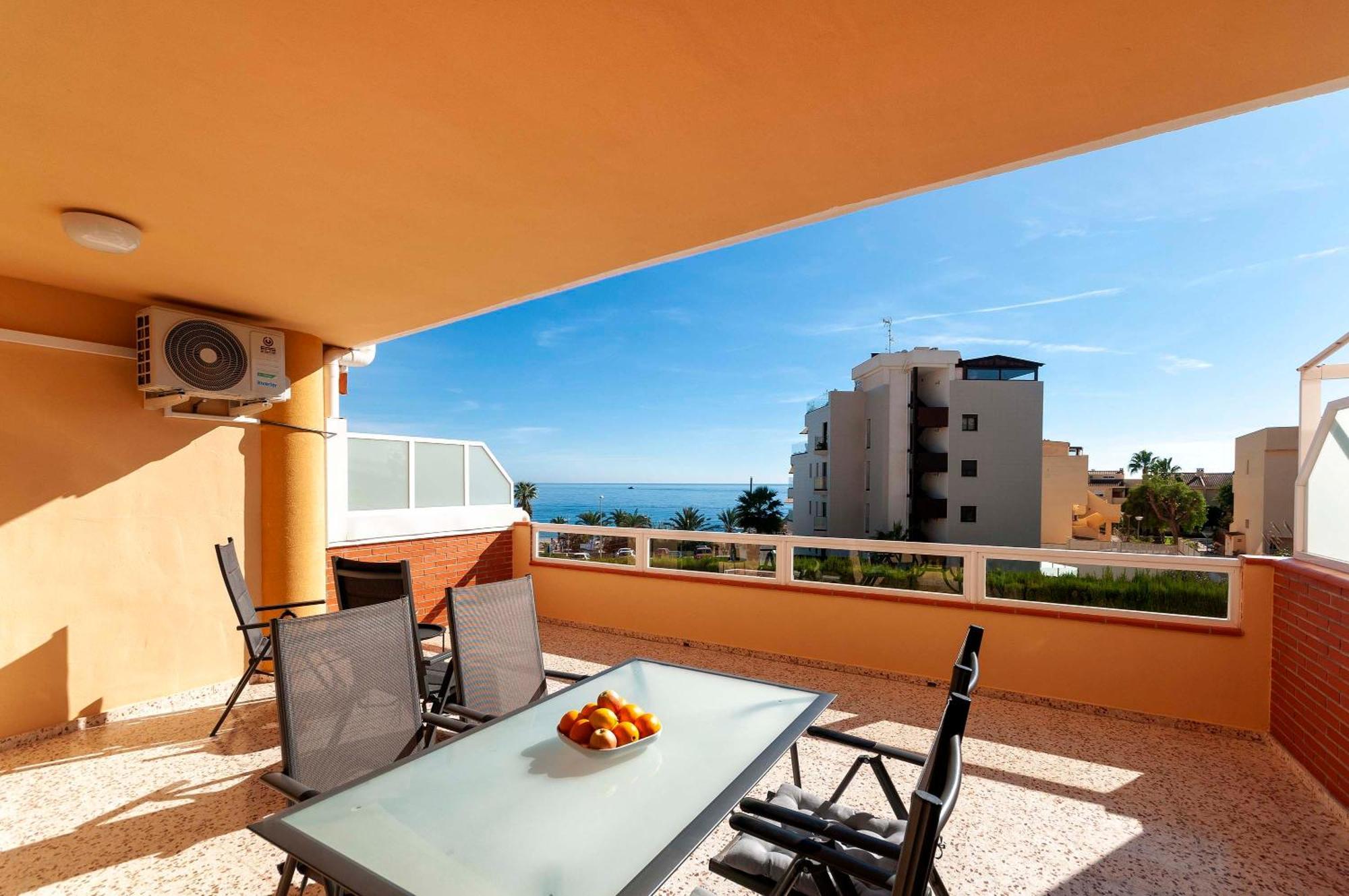 Primera Linea, Gran Terraza, Maravillosas Vistas, Alto Standing Вильяхойоса Экстерьер фото