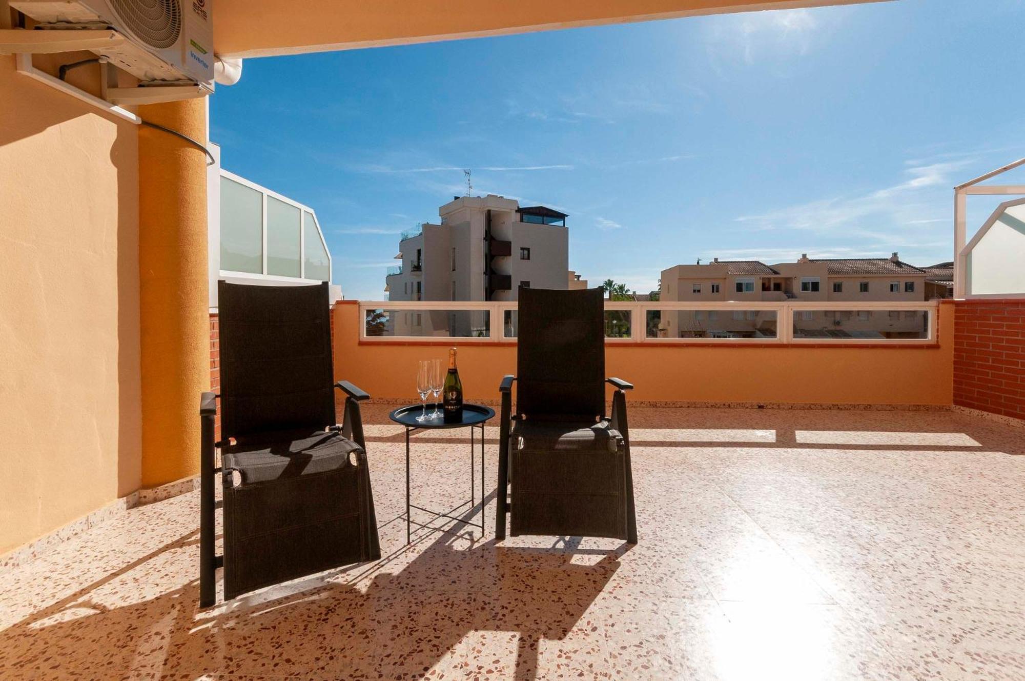 Primera Linea, Gran Terraza, Maravillosas Vistas, Alto Standing Вильяхойоса Экстерьер фото
